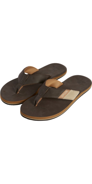 2026 Rip Curl Hombres Oxford Bloom Sandalias Con Puntera Abierta 1C2MOT - Brown